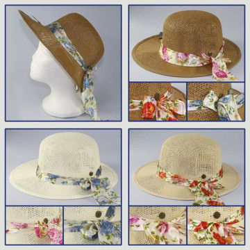 Hook 18 – Summer hat, assorted models/colors. Various sizes.