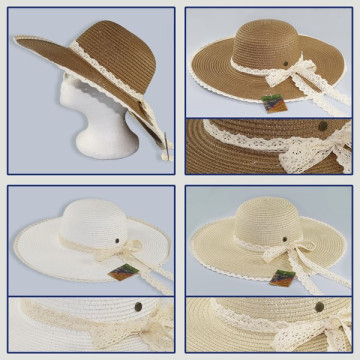 Gancho 25 – Sombrero Verano, modelos/colores surtidos. Varias tallas.