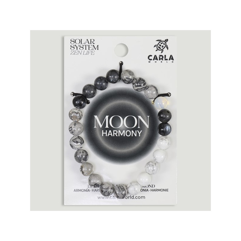 Gancho 02 – Pulsera mineral bola 8mm. Modelo Luna Gancho 02 – Pulsera mineral bola 8mm. Modelo Luna
