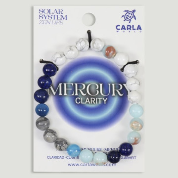 Gancho 04 – Pulsera mineral bola 8mm. Modelo Mercurio