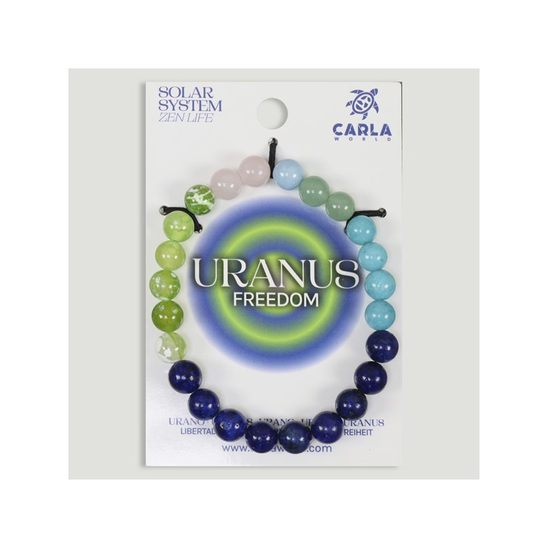 Hook 10 – 8mm mineral ball bracelet. Uranus model Hook 10 – 8mm mineral ball bracelet. Uranus model