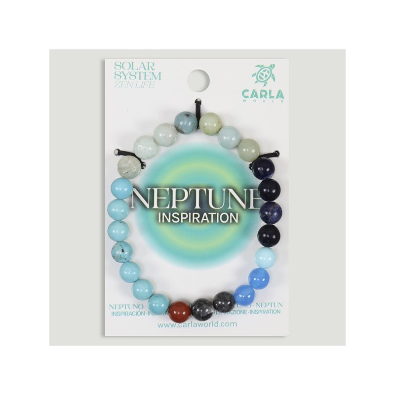 Hook 12 – 8mm mineral ball bracelet. Neptune model Hook 12 – 8mm mineral ball bracelet. Neptune model