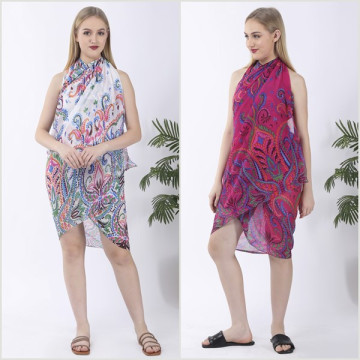 Hook 02 – Chiffon Sarong. One Size / 2 Prints