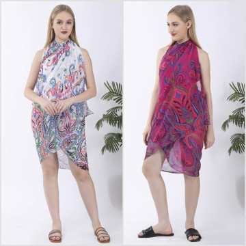 Gancho 02 – Pareo Chiffón. Talla Única / 2 Estampados 