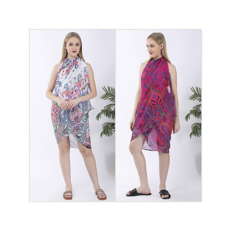 Hook 02 – Chiffon Sarong. One Size / 2 Prints Hook 02 – Chiffon Sarong. One Size / 2 Prints