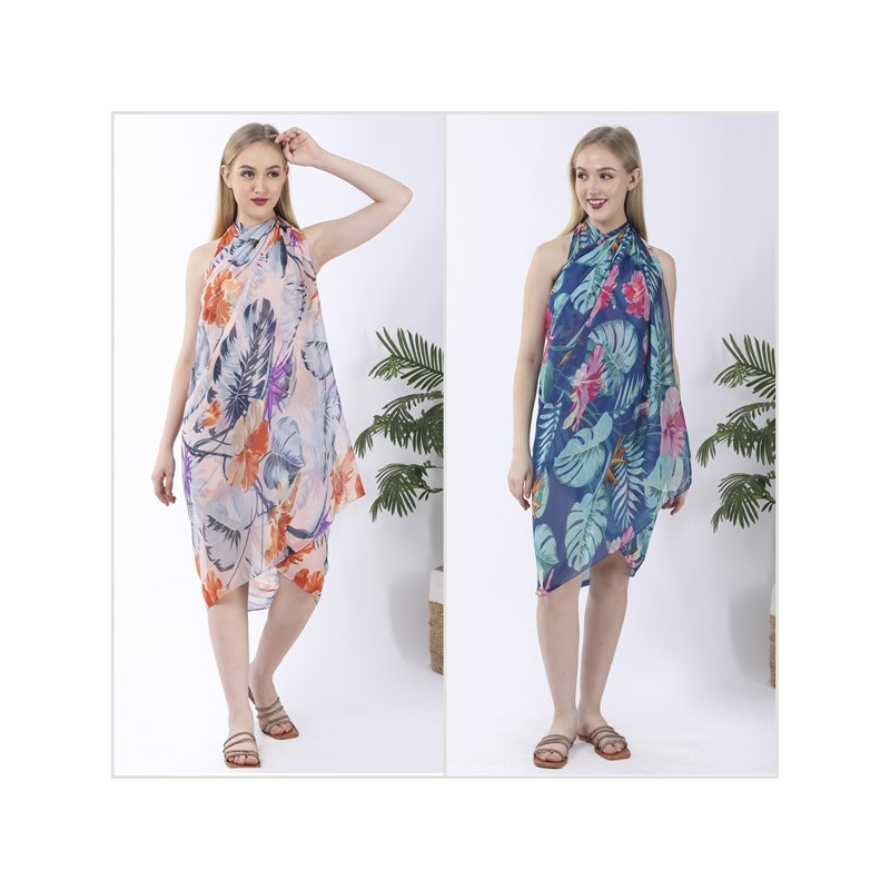Hook 01 – Chiffon Sarong. One Size / 2 Prints Hook 01 – Chiffon Sarong. One Size / 2 Prints