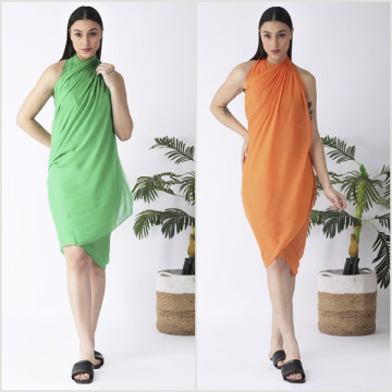 Gancho 13 – Pareo Liso Modal. Talla Única / 2 Colores