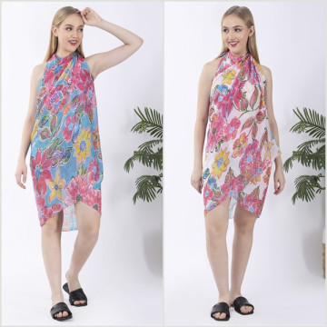 Gancho 17 – Pareo Chiffón. Talla Única / 2 Estampados