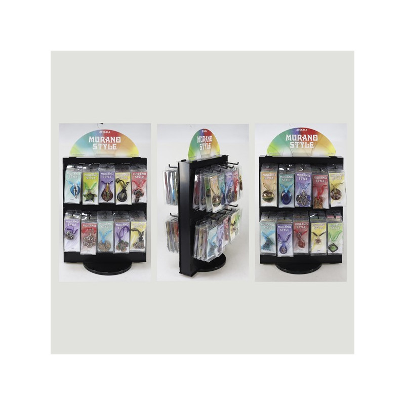 Expositor giratorio doble panel – MURANO STYLE – 80uds Expositor giratorio doble panel – MURANO STYLE – 80uds