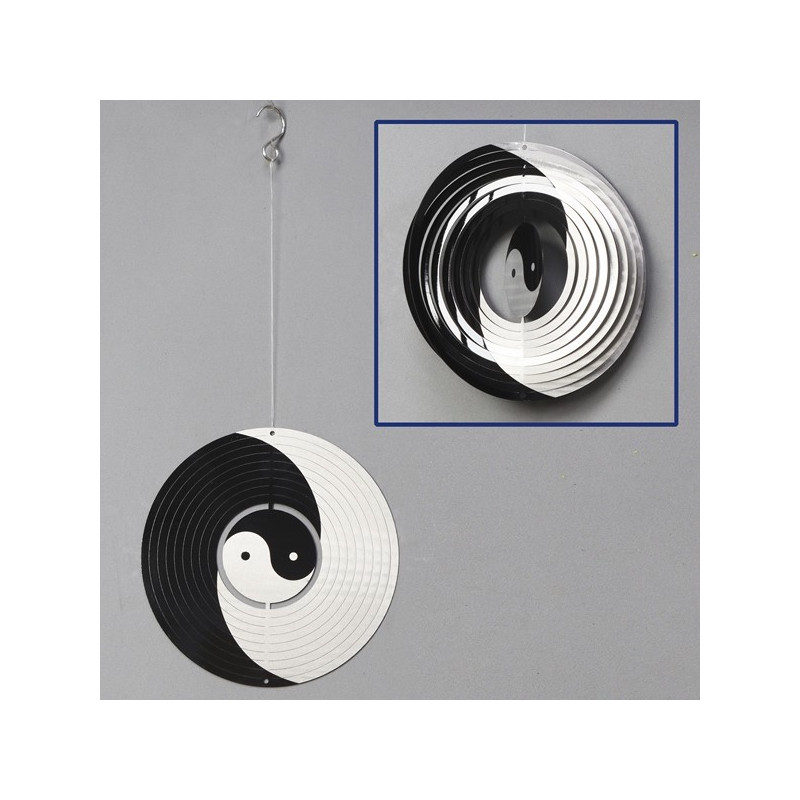 Spinner acero Yin Yang color 15cm. aprox Spinner acero Yin Yang color 15cm. aprox