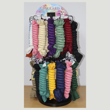 Tabletop display FOULARD 100% Cotton - 64 units