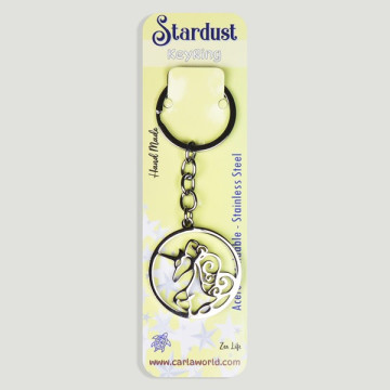 Gancho 27 – Llavero acero inoxidable. Modelo Unicornio