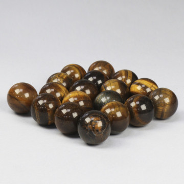 REPLACEMENT of the Mineral Spheres Display: Tiger Eye
