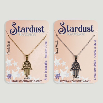 Gancho 50 – Colgante acero inoxidable (acero dorado/acero plateado)