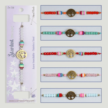 Gancho 71 – Pulsera con detalle – Acero inoxidable