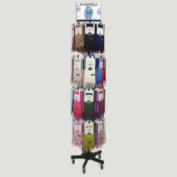 PASHMINA STYLE. Pashmina display 2024 with 288 pieces