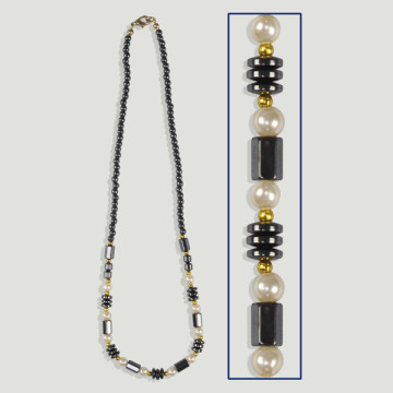 Gancho 21 - Collar Hematite. Modelos surtidos