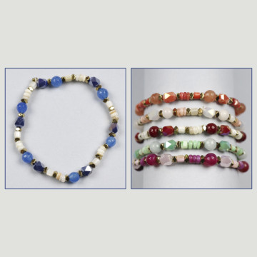 Hook 33- Jade and onyx bracelet