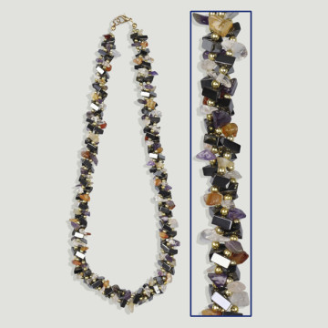 Hook 68 - Hematite Necklace