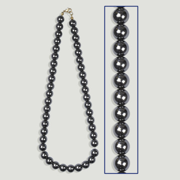 Gancho 76 - Collar Hematites