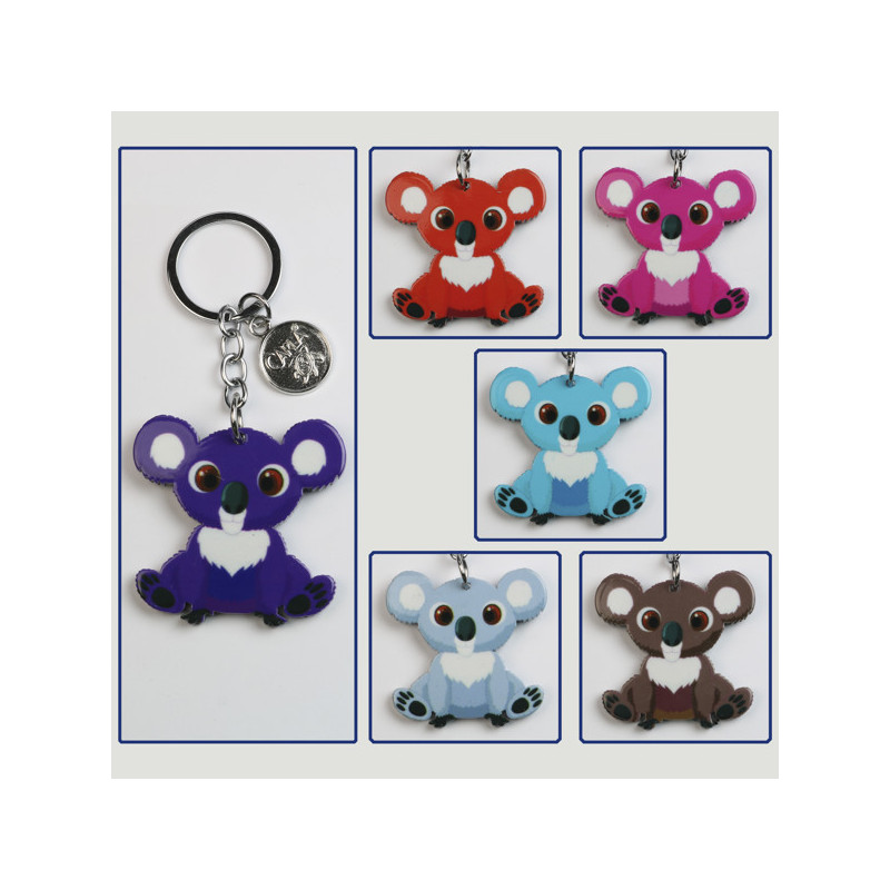 Gancho 03 – Llavero Cute modelos Koala. Colores surtidos. Gancho 03 – Llavero Cute modelos Koala. Colores surtidos.