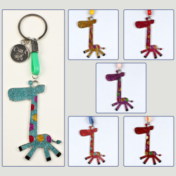 Hook 11 – Sea 2 keychain, Giraffe model. Assorted colours.