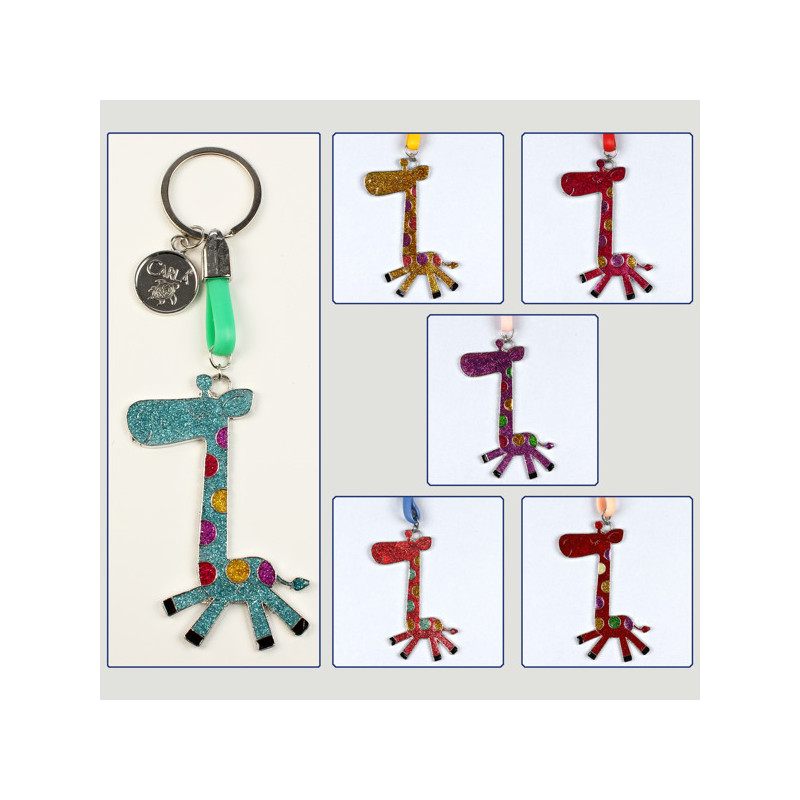 Crochet 11 – Porte-clés modèle Sea 2 Giraffe. Couleurs assorties. Crochet 11 – Porte-clés modèle Sea 2 Giraffe. Couleurs assorties.