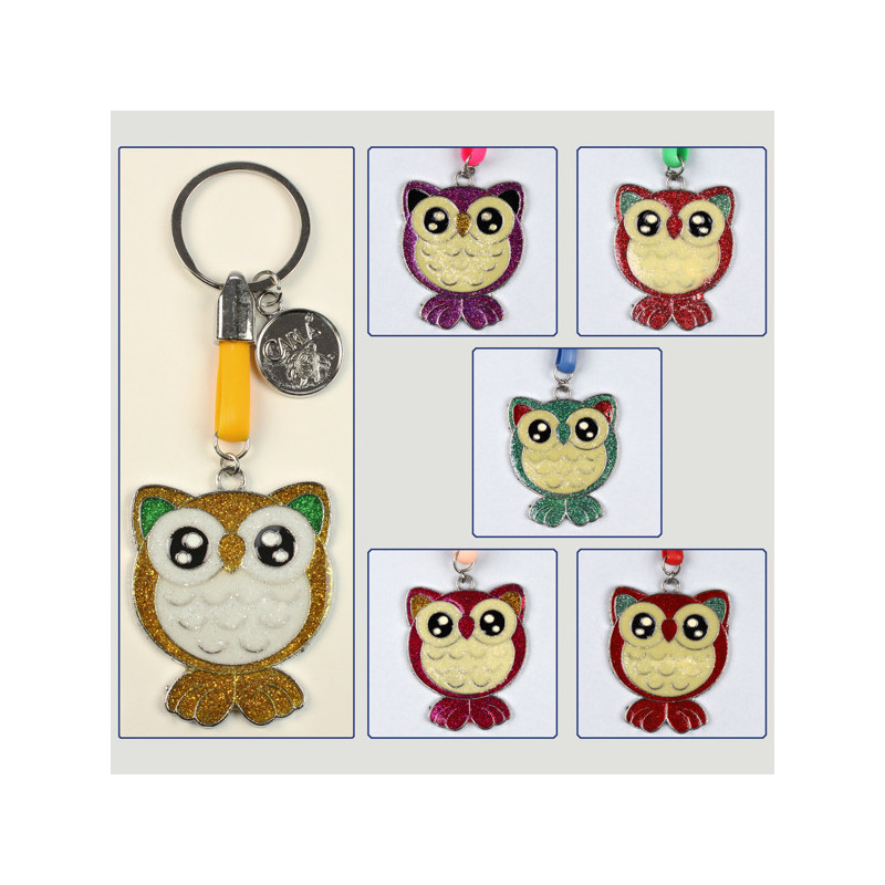 Gancho 08 – Porta-chaves modelo Sea 2 Owl. Cores variadas. Gancho 08 – Porta-chaves modelo Sea 2 Owl. Cores variadas.