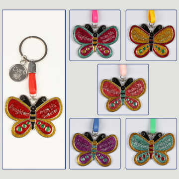 Hook 04 – BFF Butterfly Keychain. Assorted colors.