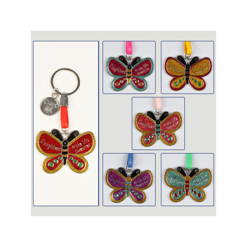 Gancho 04 – Llavero BFF Mariposa. Colores surtidos. Gancho 04 – Llavero BFF Mariposa. Colores surtidos.