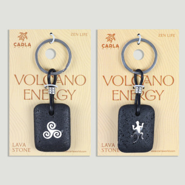 Crochet 04 – Porte-clés Lave, forme rectangulaire