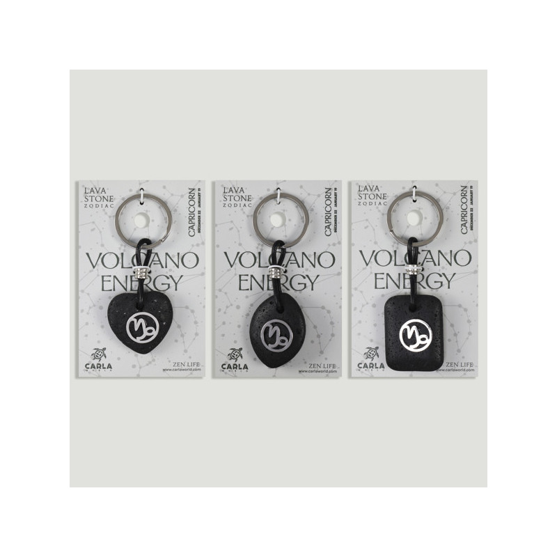 Hook 10 – Lava Keychain Zodiac, Capricorn. Heart/oval/rectangular shape Hook 10 – Lava Keychain Zodiac, Capricorn. Heart/oval/rectangular shape