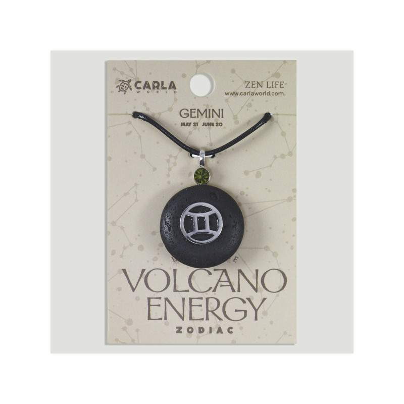 Gancho 03 – Pendente Lava + cordão. Signo do zodíaco Gémeos Gancho 03 – Pendente Lava + cordão. Signo do zodíaco Gémeos