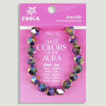 Hook 03 - Hematite Aura Bracelet. Different shapes