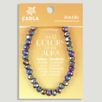 Hook 07 - Hematite Aura Bracelet. Different shapes