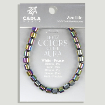 Hook 12 - Hematite Aura Bracelet. Different shapes