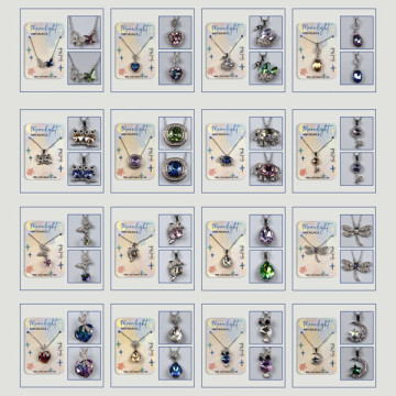 MOONLIGHT Crystal Pendant, Assorted