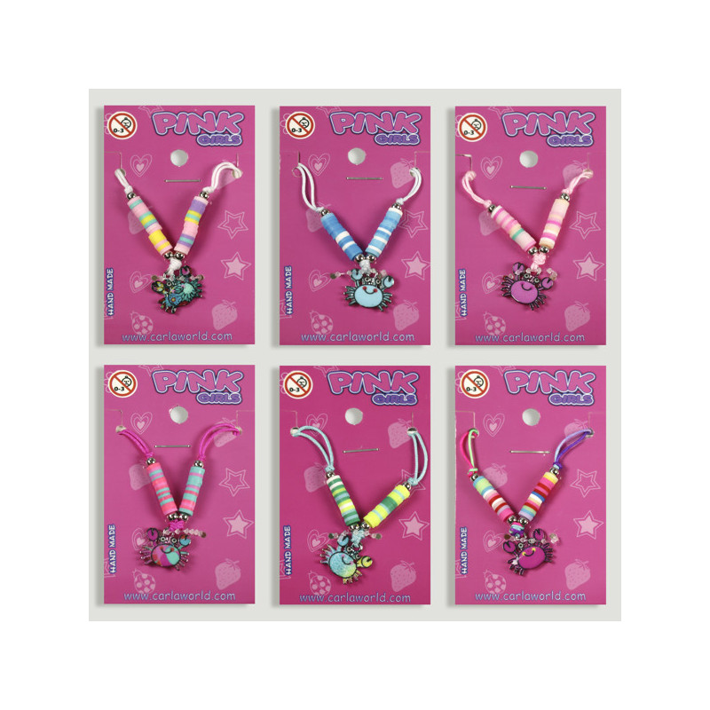 Gancho 62 – Collar PINK GIRLS. Modelo Cangrejo Gancho 62 – Collar PINK GIRLS. Modelo Cangrejo