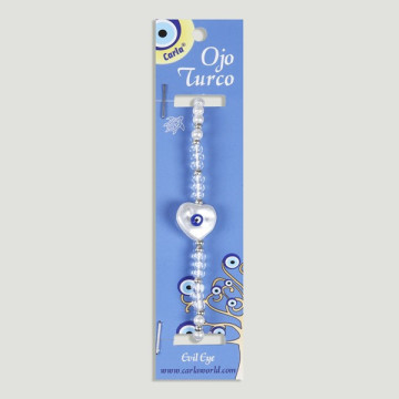 Gancho 12. Pulsera ajustable. Ojo turco