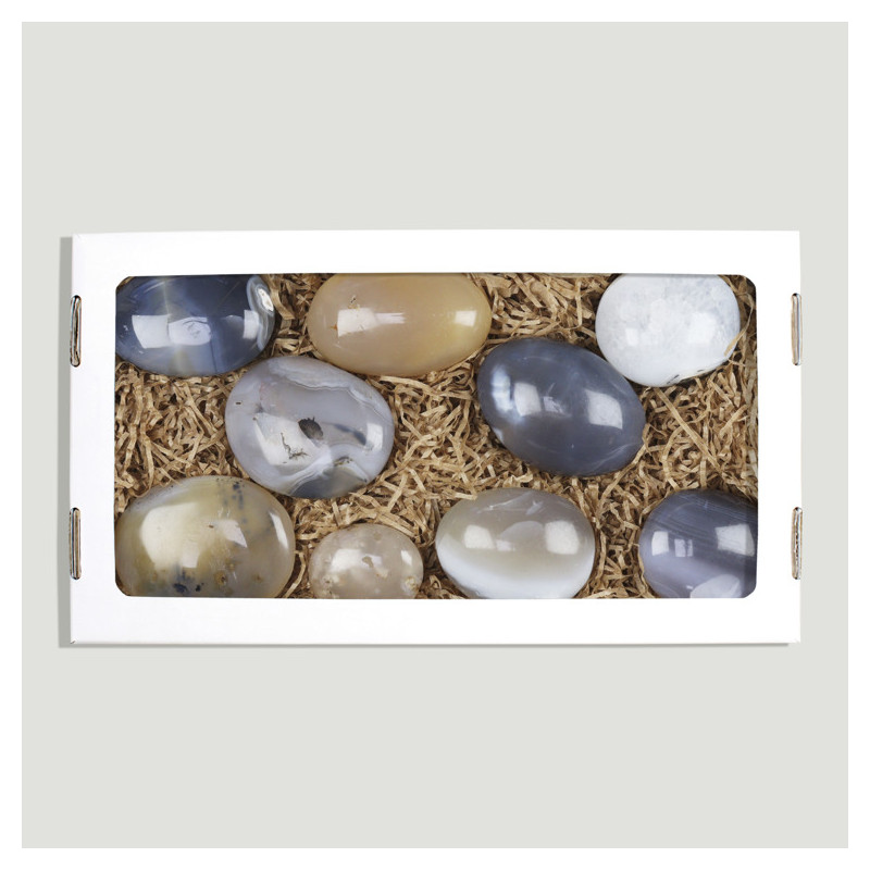 Natural Agate Meditation Stone 1Kg Natural Agate Meditation Stone 1Kg