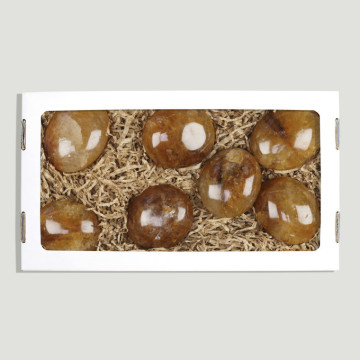 Piedra Meditación Cuarzo Citrino 1Kg