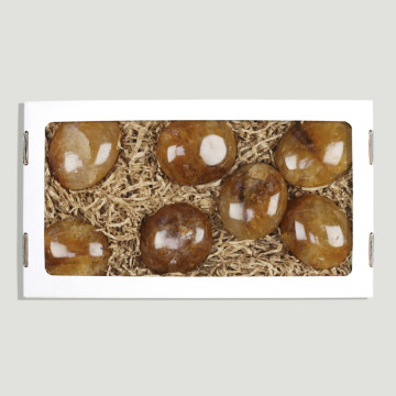 Citrine Quartz Meditation Stone 1Kg