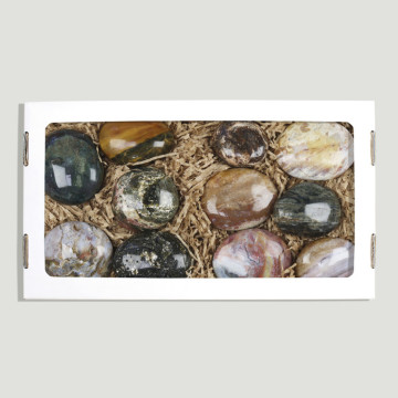 Piedra Meditación Jaspe Oceano 1Kg