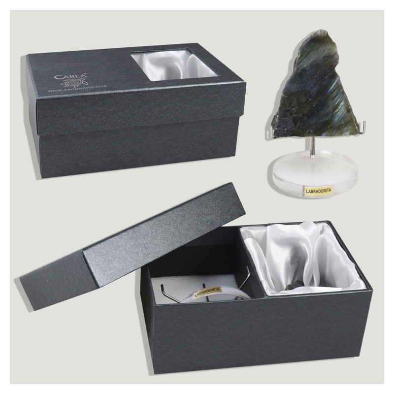 Case 17x10.50x6.5cm. Mineral. Labradorite Case 17x10.50x6.5cm. Mineral. Labradorite
