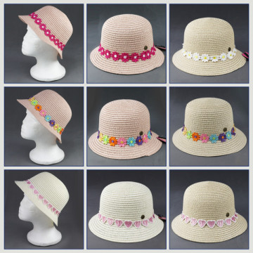 Hook 03 – 100% Paper Fiber Girls' Hat. Assorted styles. Various sizes