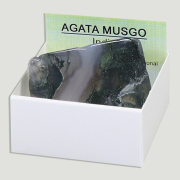 Cajita 4x4. Ágata Musgosa Chapa India