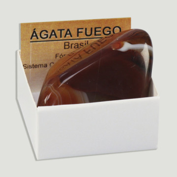 Cajita 4x4. Ágata Fuego rodado Brasil.