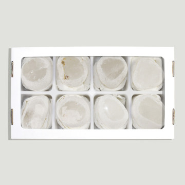 Cuarzo Cristal Huevo Dragón 4,5-6cm- (AL 8)