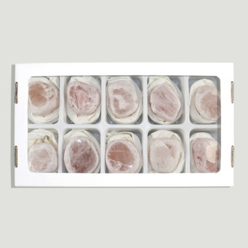 Rose Quartz Dragon Egg 3-4.5cm - (H 10)