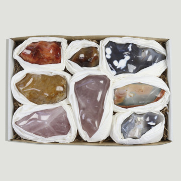Flame Cut Base Box. 3.2-4 kg. approx. Box 33x22 cm